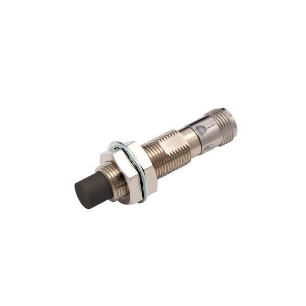 Proximity sensor, inductive, nickel-brass, short body, M12, unshielded E2EN0708D image 1