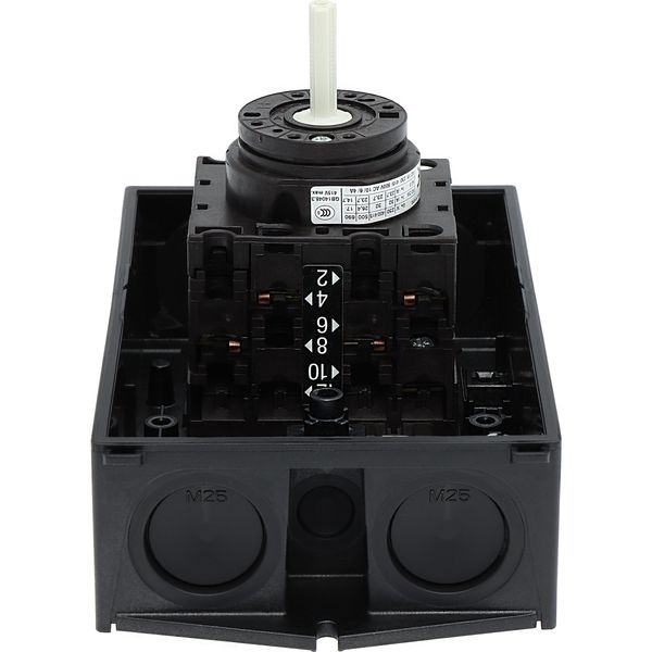T3-3-8401/I2 Reversing switches, T3, 32 A, surface mounting, 3 contact unit(s), Contacts: 5, 60 °, maintained, With 0 (Off) position, 1-0-2, Design number 8401 image 17
