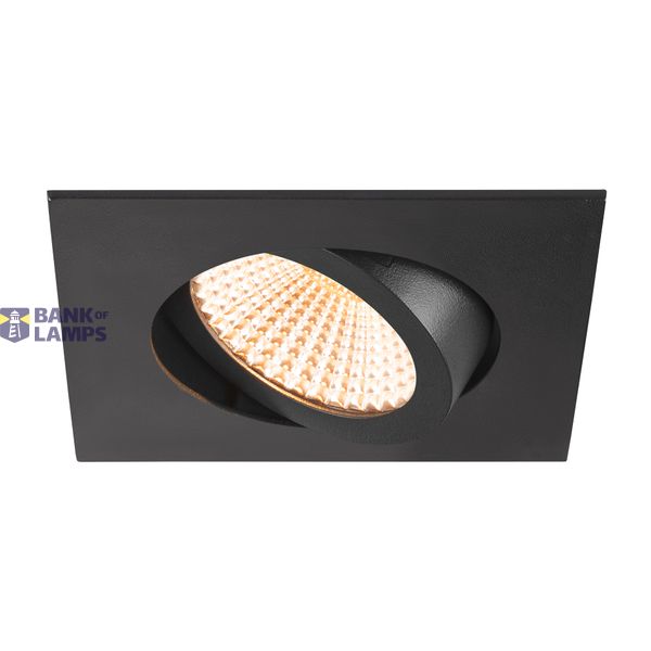 NEW TRIA® 68, recessed ceiling light, 1800-3000K, 60°, IP 20, square, black image 5