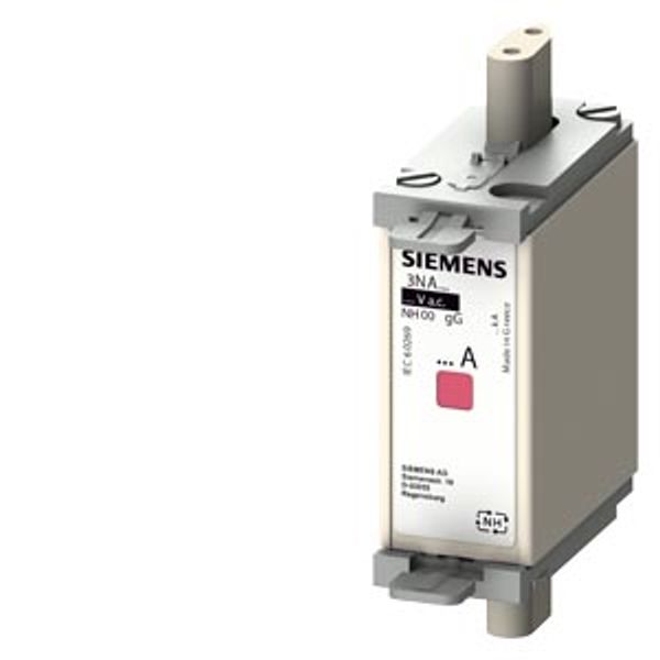 LV HRC fuse link, NH000, In: 63 A, gG, Un AC: 400 V, combined indicator image 1
