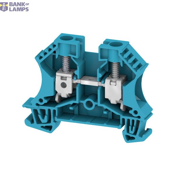 Terminal block 10 mm² neutral, 800V/57A, screw image 1