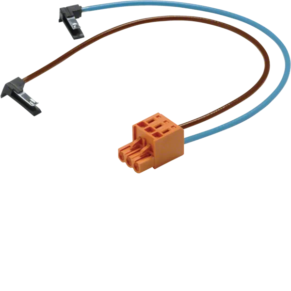 BKE voltage tap, universZ, 430mm, br/bl, plug-socket, 1 piece image 1