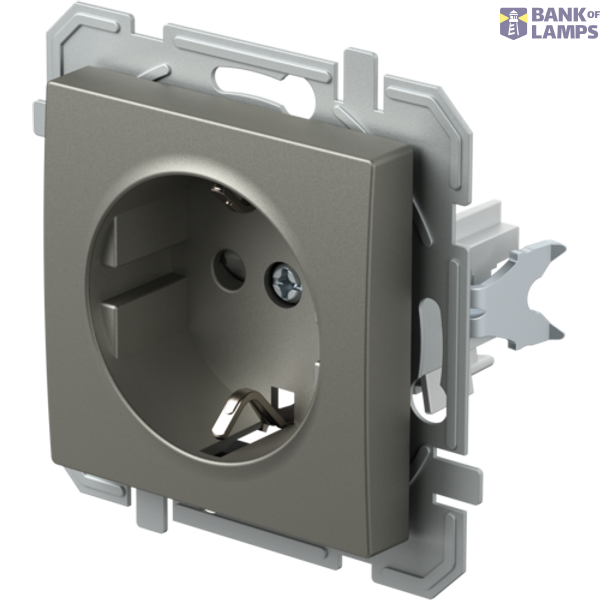 SOCKET SCHUKO 2P+E 16A 250V~ TI XO 4417007 image 2