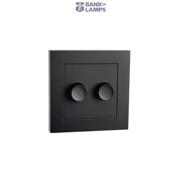 LEDDIM 2X100 FRONT SG BLACK 20-PACK image 1