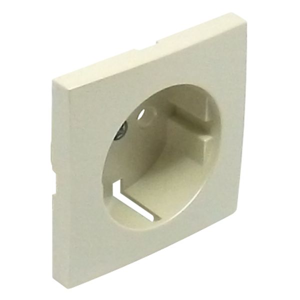 COVER PLATE F/EARTH SOCKET (SKO TYPE) PEARL image 1