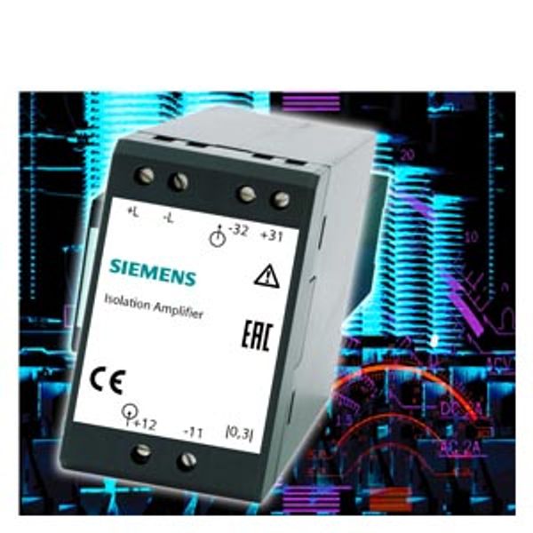 Simeas T transmitter for direct current, Direct voltage and isolation...7KG6131-1BK14 image 1