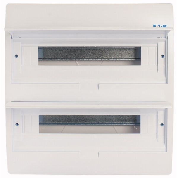 BC-U-2/36-TW-ECO ECO Compact distribution board, flush mounting, 2-rows, 18 MU, IP40 image 1