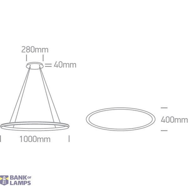 WHITE OVAL 25W WW IP20 230V image 4