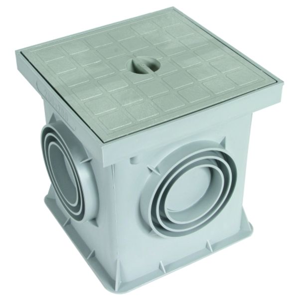 UF test joint box, plastic, 197x197x204mm without test joint image 1