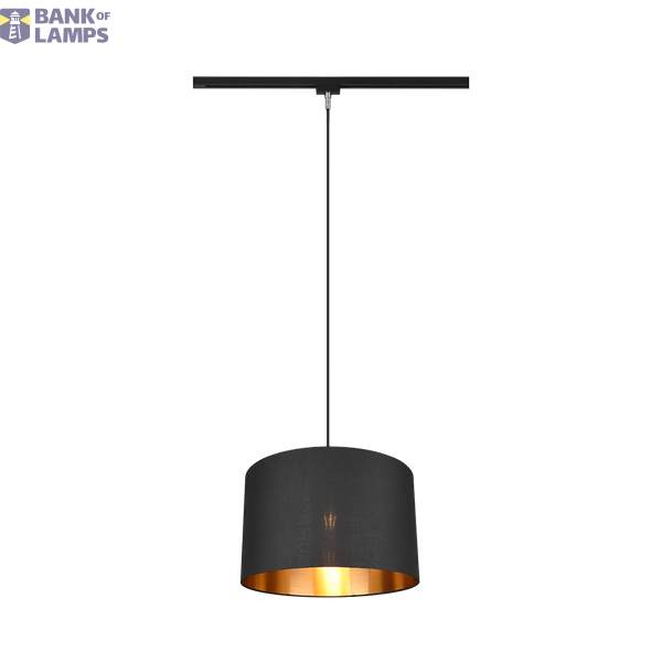DUOline Hostel pendant E27 black/gold image 1