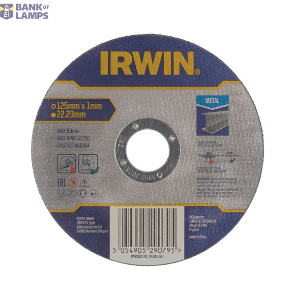 Flat Steel Cut B/Disc 125x1.0 image 1