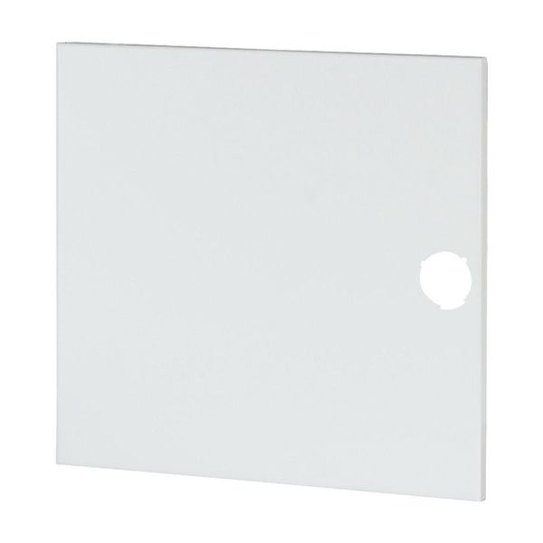T1-KLV Replacement door, white, 1-row, for flush-mounting (hollow-wall) compact distribution boards image 2