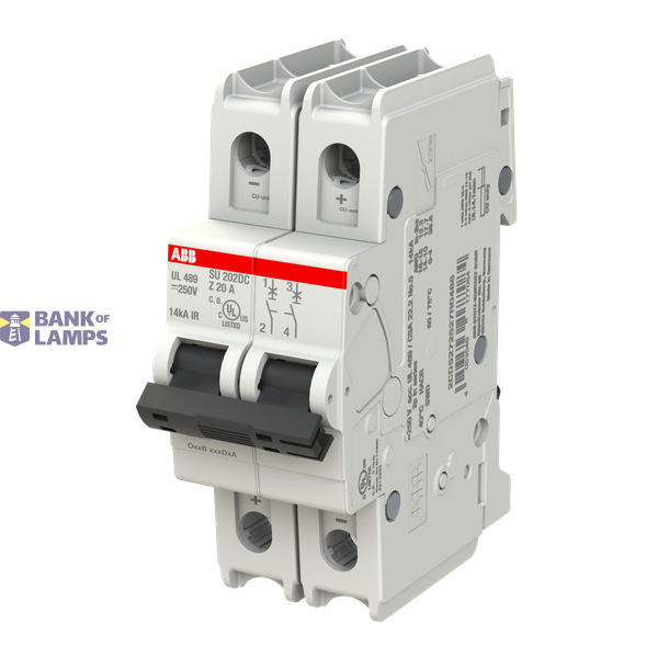 SU202DC-Z20 Miniature Circuit Breaker image 3