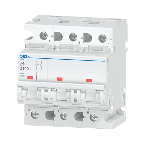 Miniature circuit breaker LVN-100D-3 image 1