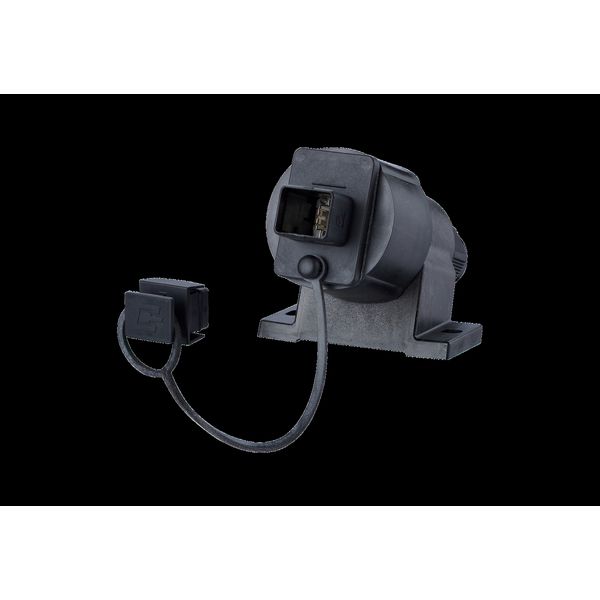 E-DAT Industry IP67 V4 surface mount housing + RJ45 field jack insert  image 2