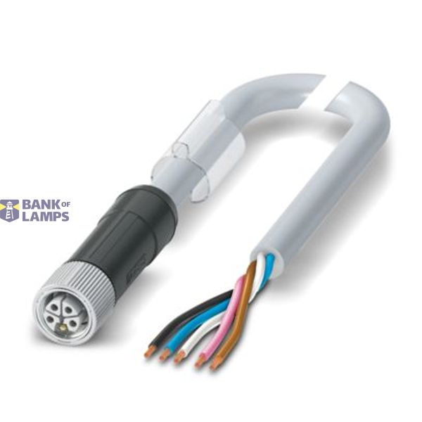 SAC-5P- 1,0-280/M12FSL FE - Power cable image 1