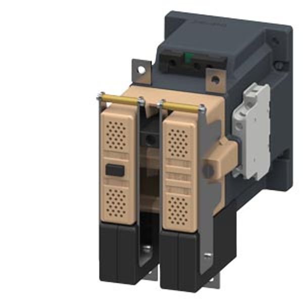Contactor, Size 4, 2-pole, DC-3 and 5, 75 A, Auxiliary switch 22 (2 NO + image 1