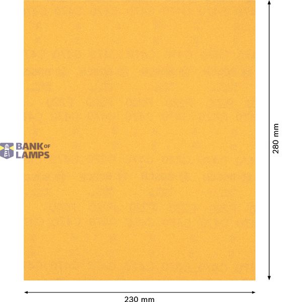 EXPERT C47 Sandpaper for Handsanding 23 x 28 mm, G 22 image 1