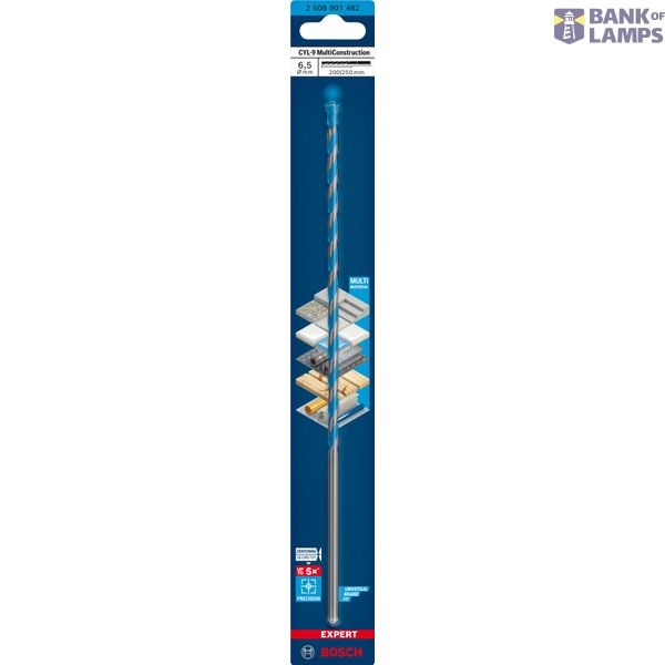 EXPERT CYL-9 MultiConstruction Drill Bit 6.5 x 2 x 25 mm image 2