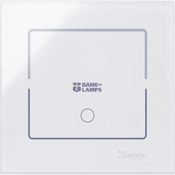 HK i8 Glass-sensor white1-fold image 1