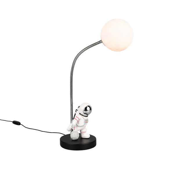 Arm LED table lamp black image 1