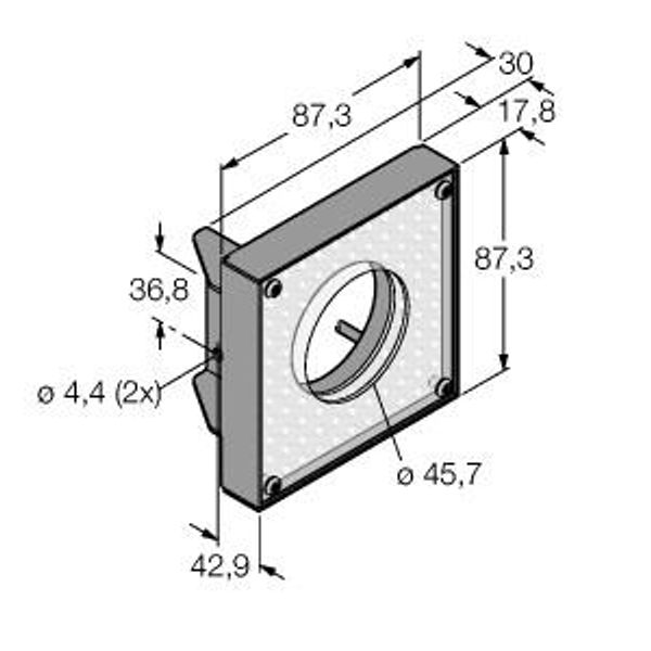 Vision System ring light   LEDBR80X80W image 2