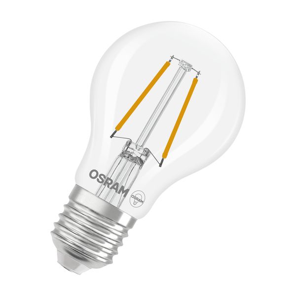 LED Superstar Classic A 25 Filament DIM 1.8W 827 Clear E27 image 1