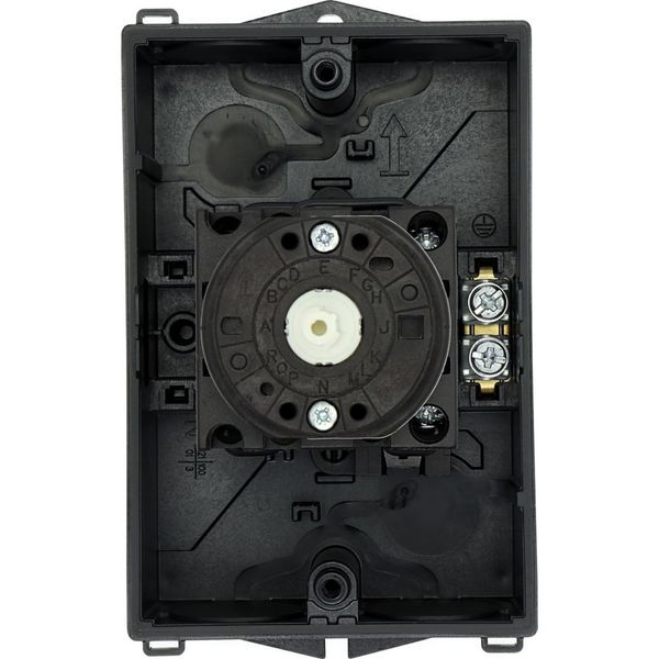 T0-4-11/I1 Multi-speed switches, T0, 20 A, surface mounting, 4 contact unit(s), Contacts: 8, 90 °, maintained, Without 0 (Off) position, 1-2, Design number 11 image 30