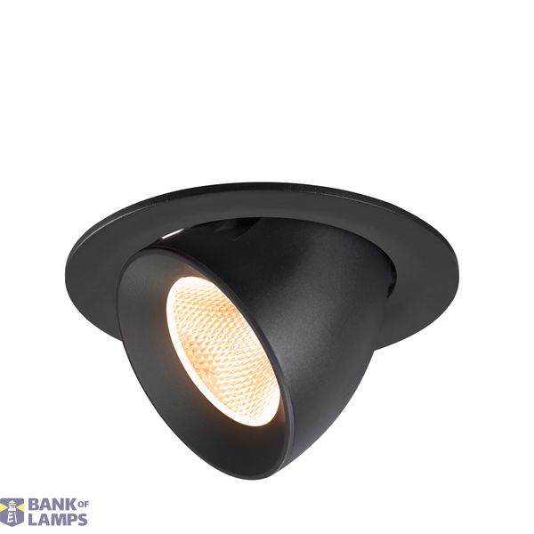 NUMINOS© GIMBLE L, recessed CL 2700K, 20ø, IP20, round, bl image 1