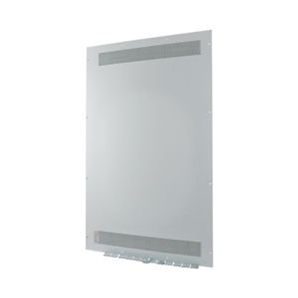 XTSZFFPV31-W1200 Front plate (section high), ventilated, W=1200mm, IP31, grey image 2