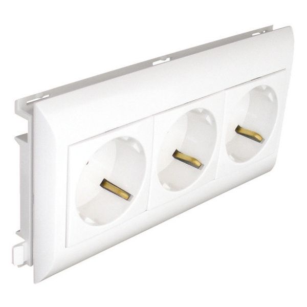 BLOCK 3 SAF EARTH SOCK (SCHUKO) L75-6 MOD WH image 1