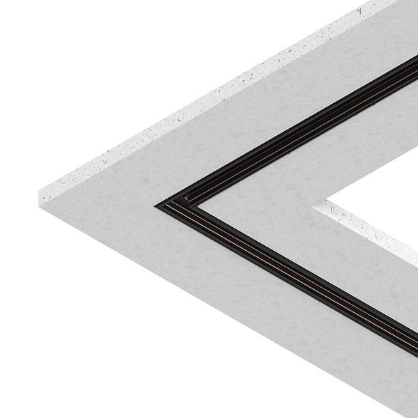L-16 TRACK: ANGOLARE 1+1 M NERO image 1