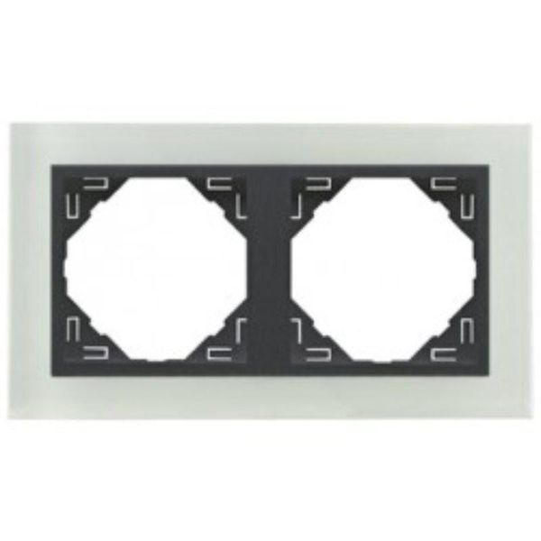 DOUBLE FRAME CRISTAL/GRAY image 1