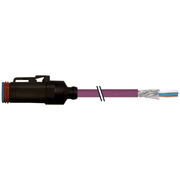 Valve plug MDC06-4s with cable PUR 1x4x0.5 shielded vt 10m image 1