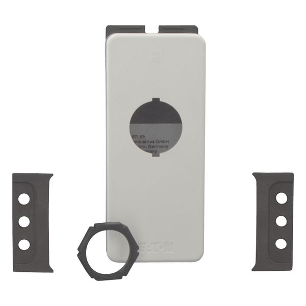 M22-FI1 Surface mounting enclosure, flat, 1 mounting location image 8
