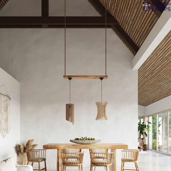 HANGING LAMP ORIANA E27 1X60W IP20 image 4