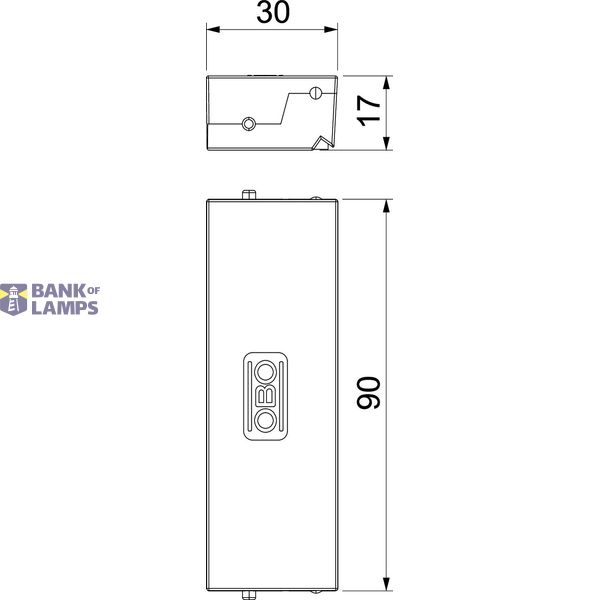 Cord outlet, complete for GES(R)9-2 GES6-2 GES4-2 Polyamide Grey-beige image 2