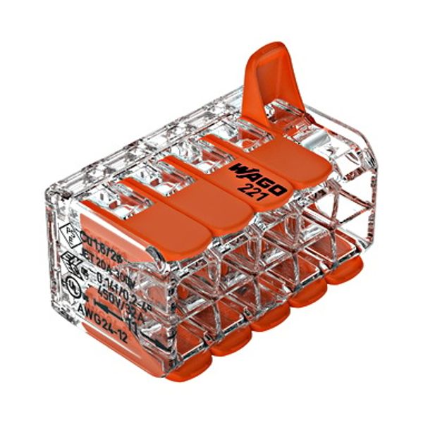 Wago 10-conductor connecting terminal, 4 mmý image 1