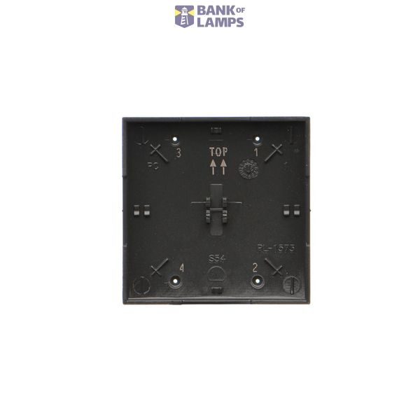 IP44 single socket outlet without frame seal - transparent flap, 16A, white image 1