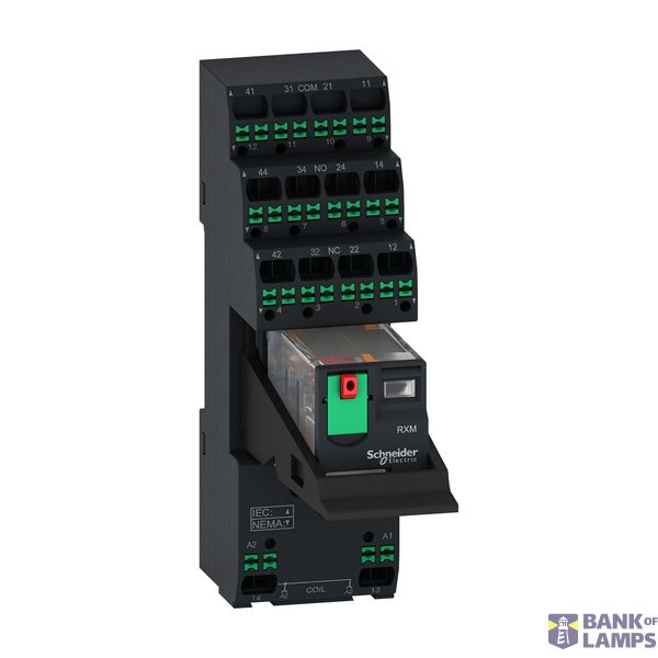 Harmony RXM Relay module,4C/O 6A 230VAC image 2