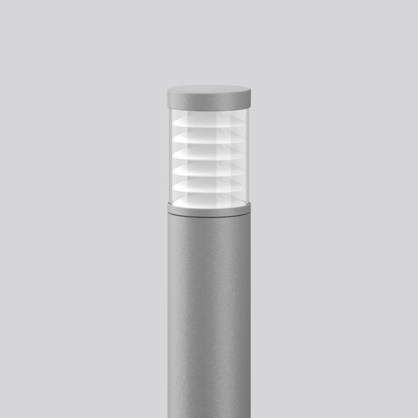 MEGA TOWER F, 10 W, 880 lm, 830, silver, on/off Bollards, D 115 H 500, image 1