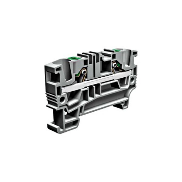 Push-in terminal EFC600GR 6mmý grey image 1