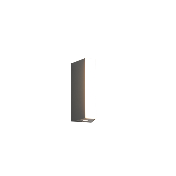 Marne LED wall lamp 16 cm anthracite image 1