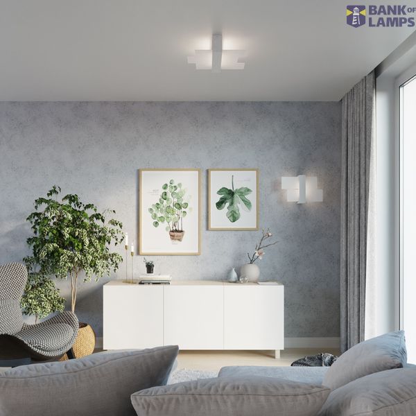 WALL LAMP PHENIX 1 WHITE E27 1X60W IP20 image 7
