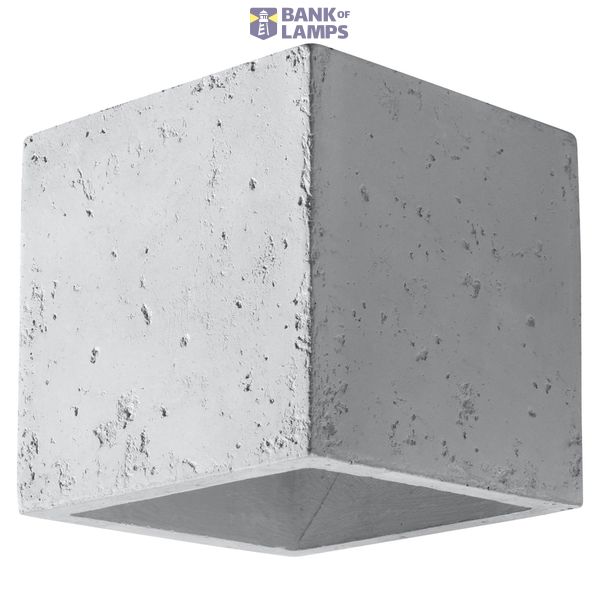 WALL LAMP QUAD CONCRETE G9 1X40W IP20 image 2