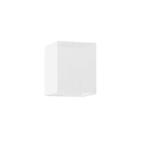 Shade L 242 B 242 H 300, Fabric Chintz colour: white image 2