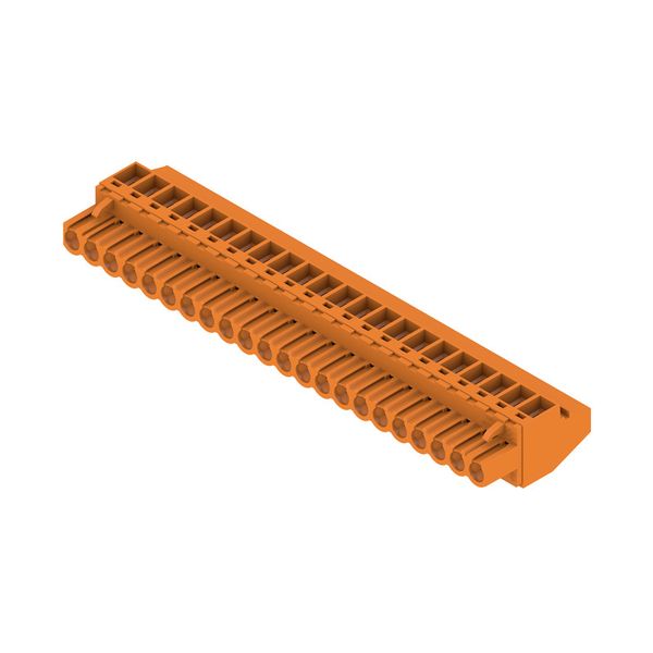 PCB plug-in connector, female plug, 5.00 mm, Number of poles: 22, 90°, Clamping yoke connection, Clamping range, max. : 4 mm², Box image 2