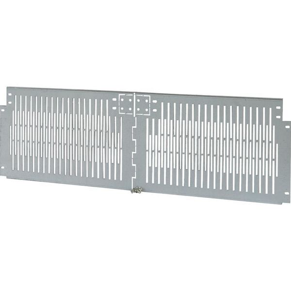 XTPPCUV3-H275W1000 Partition, ventilated, for power feeder, HxW=275x1000mm image 3
