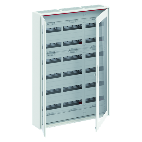 CA38RT ComfortLine Compact distribution board, Surface mounting, 252 SU, Isolated (Class II), IP44, Field Width: 3, Rows: 7, 1250 mm x 800 mm x 160 mm image 3
