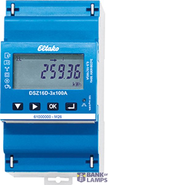 Three-phase meter, MID image 1
